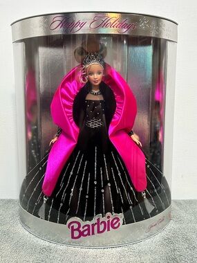 New! Vintage 1998 Happy Holidays Barbie Doll Special Edition